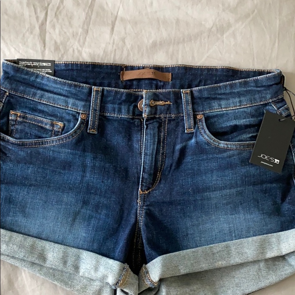 Joe’s jeans rolled short